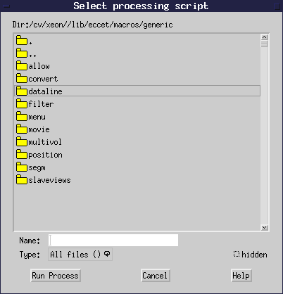 Load Process Dialog