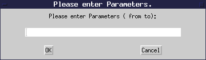 Parametereingabe