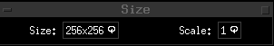 Optionsmen� Size